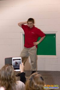 The catwalk winner, Jake, from State Farm.