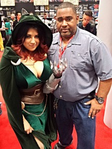 NYCC 2013 Friday - The Doomkitty and I