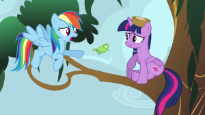 This is the first time in 21 months that Twilight Sparkle has actually failed at something. Good, because she was starting to stink of John Cena.